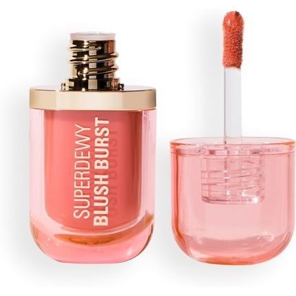 Revolution Superdewy Liquid Blush Burst Buildable Colour For Cheeks