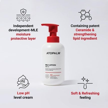 Atopalm Mle Lotion With Ceramides For 48 Hours Long Hydration 200Ml - Image 3