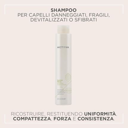 Actyva New Fiber Shampoo With Restructuring Action For Damaged Hair - Image 3