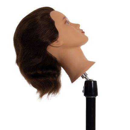Heads-Up Kim Mannequin Head Brown Hair 15Cm - Image 3