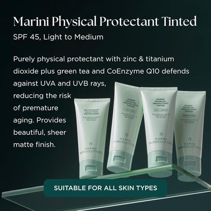 Marini Skinsolutions Physical Protectant Tinted Light To Medium Broad Spectrum