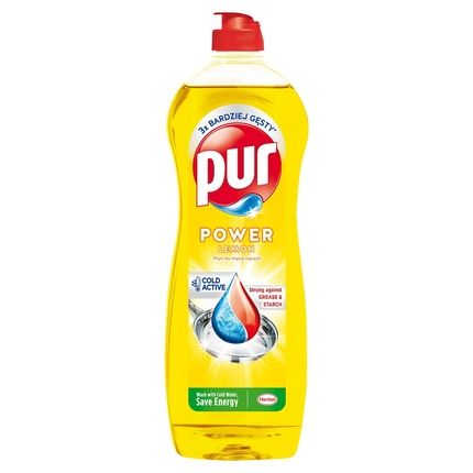 Pur Power Dishwashing Liquid Lemon 750Ml