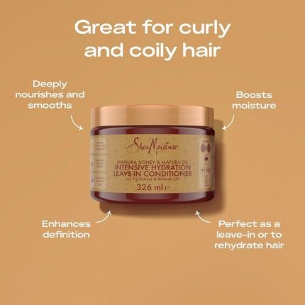 Sheamoisture Manuka Honey & Mafura Oil Intensive Hydration Leave-In Conditioner - Image 3