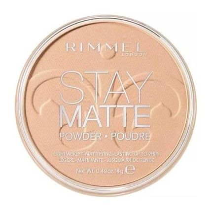 Rimmel London Stay Matte Pressed Powder - Lightweight Oil Absorbing Smooth