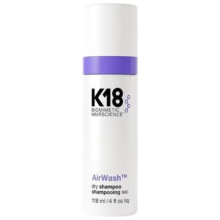 K18 Airwash Dry Shampoo Non-Aerosol Balances Scalp & Controls Excess Oil
