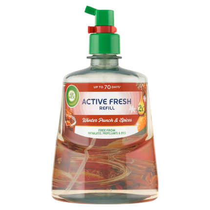 Air Wick Active Fresh Refill 228 Ml Winter Punch & Spices