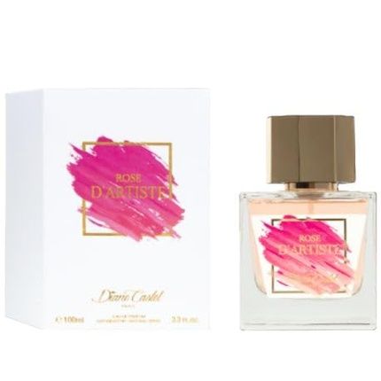 Diane Castel Rose D'Artiste Eau De Toilette For Women 100Ml