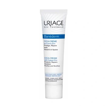 Uriage Baridermcica Cream 40Ml Reparative Cream With Copper And Zinc - Image 4