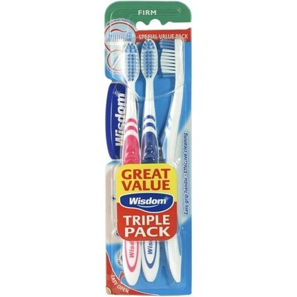 Wisdom Regular Fresh Plus Firm Toothbrushes