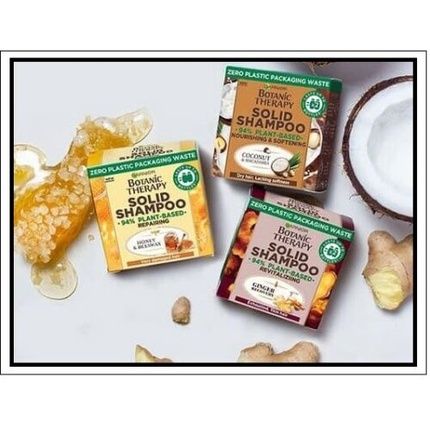Garnier Botanical Therapy Solid Shampoo For Softening Dry Thin Damaged Hair 60G - Image 4