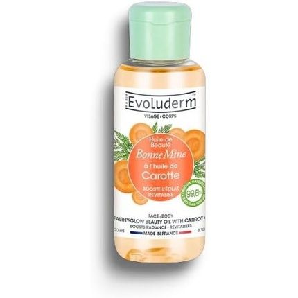 Evoluderm Healthy Glow Beauty Oil With Carrot Oil Boosts Radiance 100Ml - Image 3