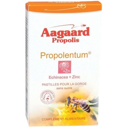 Aagaard Propolentum Echinacea Zinc Throat Protection 30 Lozenges