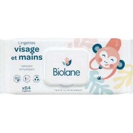 Biolane Hand And Face Wipes