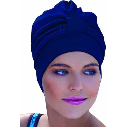 Fashy Fabric Bathing Cap One Size Navy