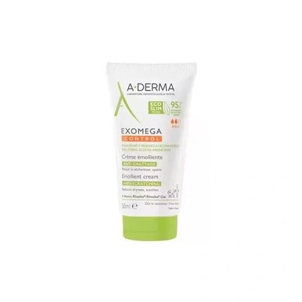 Aderma Exomega Control Antiscratch Emollient Cream 50Ml For Dry Skin