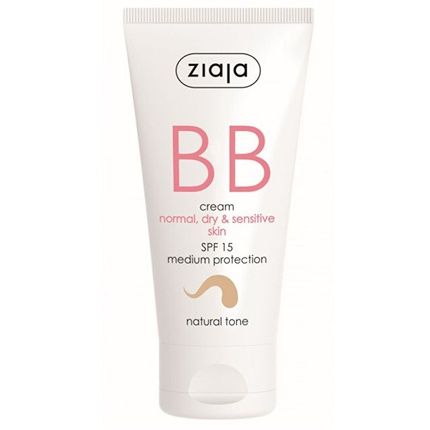 Ziaja Bb Cream For Normal Dry And Sensitive Skin Spf15 Natural 50Ml