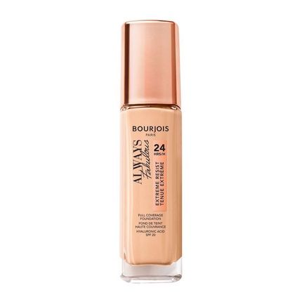 Bourjois Always Fabulous Extreme Resist Spf20 Concealing Foundation 110 Light Vanilla 30Ml