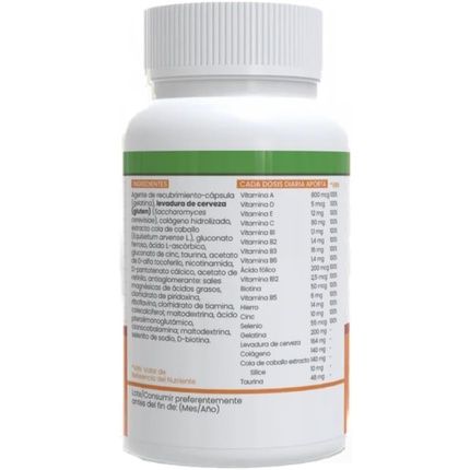 Skin, Hair And Nails Supplement 60 Capsules 522Mg - Image 3