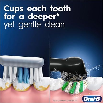 Oral-B Vitality Pro Electric Toothbrush For Adults With 2 Toothbrush Heads