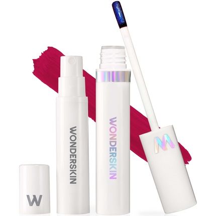 Wonderskin Wonder Blading Lip Stain Kit Darling Bright Plum