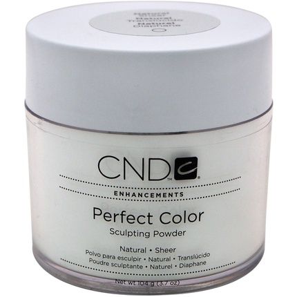 Cnd Perfect Color Nail Sculpting Powder Natural And Sheer 3.7 Oz