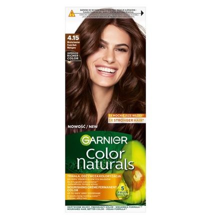 Garnier Color Naturals Hair Color 4.15 Frosty Chestnut