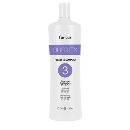Fanola Fibre Fix Fiber Shampoo No. 3 1000Ml Ph 4.3-4.7