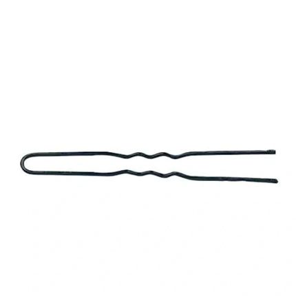 Sibel Metal Hairpins 50 Mm 400 Pcs Curved Black