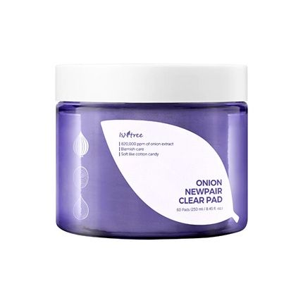 Isntree Onion Newpair Clear Pad 250Ml 8.45 Fl.Oz For Blemish Care Soft Texture Pad