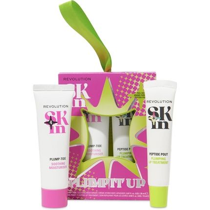 Revolution Skin Plump It Up Gift Set With Plumptide Moisturiser & Peptide