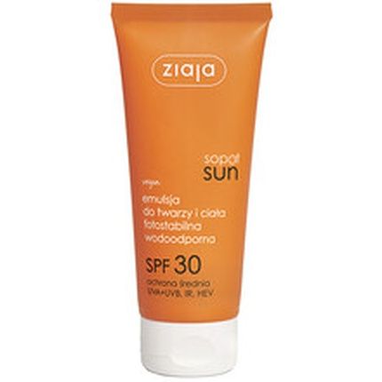 Ziaja Sun Sun Emulsion Spf 30 Emulsion For Tanning For Face And Body