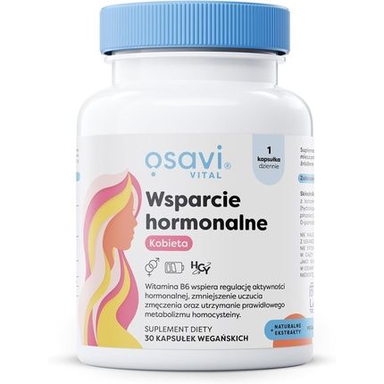 Osavi Hormonal Support For Women 30 Vegan Capsules