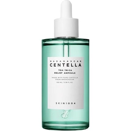 Skin1004 Madagascar Centella Teatrica Relief Ampoule 100 Ml Soothing Serum With Tea Tree For Problematic Skin