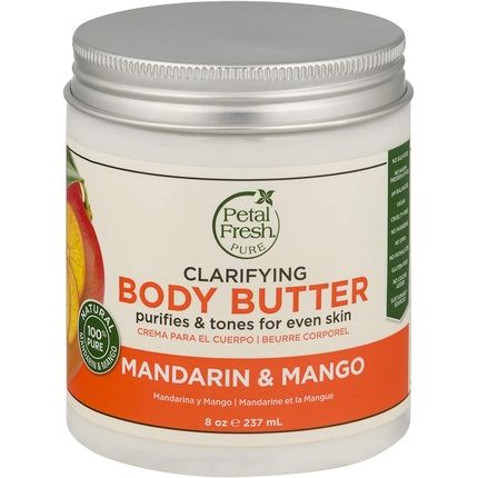 Petal Fresh Nourishing Mandarin & Mango Body Butter 8 Oz (237 Ml)