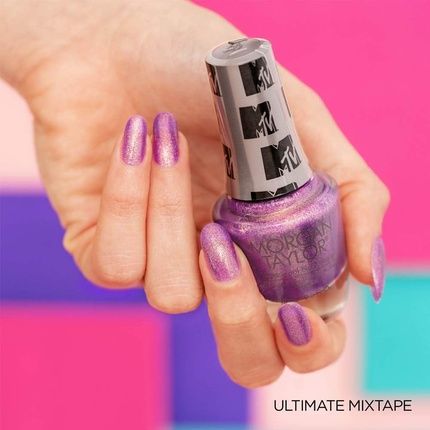 Morgan Taylor Lacquer Mtv Switch On Color 2020 Collection Mini 4Pk 0.17Oz 5Ml - Pack Of 4 - Image 3