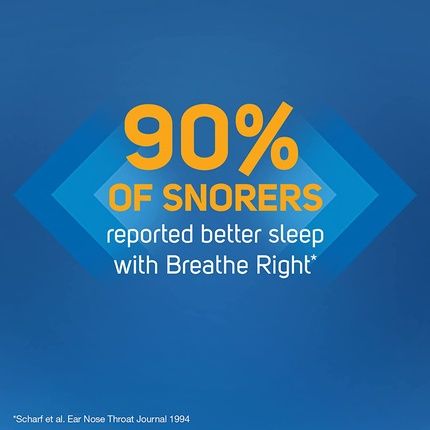 Breathe Right Nasal Strips Original Small/Medium Instantly Relieves Nasal Congestion And Helps Reduce Snoring - 30 Strips