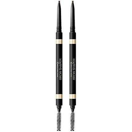 Max Factor Brow Shaper Double Tipped Mechanical Pencil With Spoolie Brush