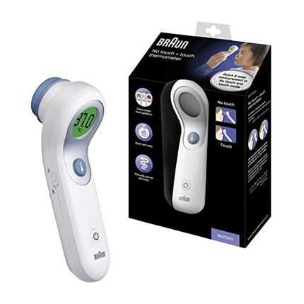 Braun Forehead Thermometer Bnt300 Accurate And Fast Temperature Measurement