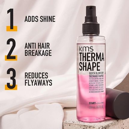 Kms Thermashape Quick Blow Dry Spray  200Ml - Image 3