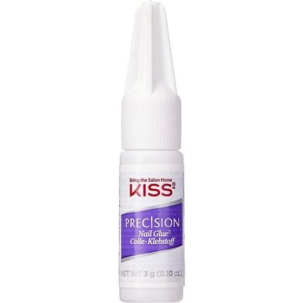 Kiss Nail Glue With Dosing Syringe 3G Transparent - Image 3