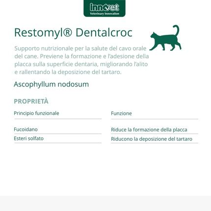 Innovet Restomyl Dentalcroc, Improves Alitation, Plaque And - Image 3
