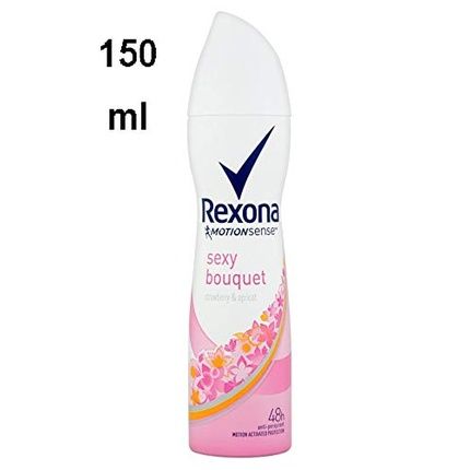 Rexona Women Motionsense Sexy Bouquet 48H Antiperspirant Spray 5.0 Oz 150Ml