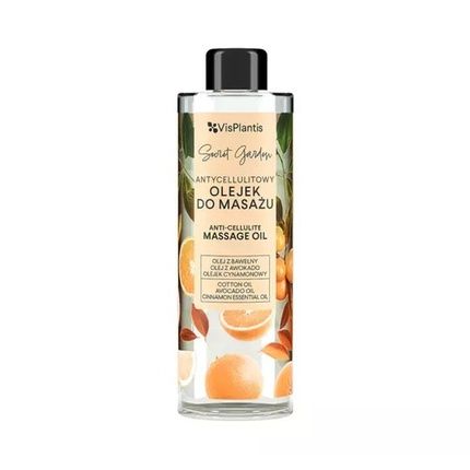 Vis Plantis Secret Garden Anti Cellulite Massage Oil 200Ml