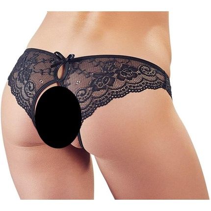 Cottelli Collection Lingerie Open Lace Panties Size S