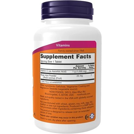 Now Nf Vitamin C-1000 Sustained Release 100 Tablets