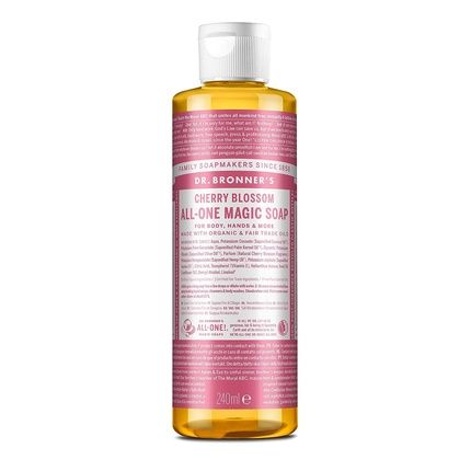 Dr. Bronner'S Organic Cherry Blossom Liquid Soap 240Ml