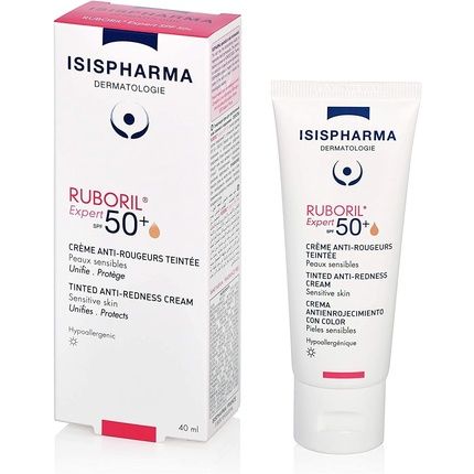 Isispharma Ruboril Expert 50+ Tinted Spf Moisturizer For Face - Image 3