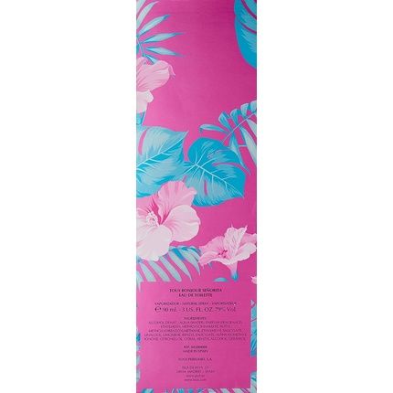 Tous Bonjour Senorita Eau De Toilette Spray For Women 3 Ounce Multicolor - Image 3