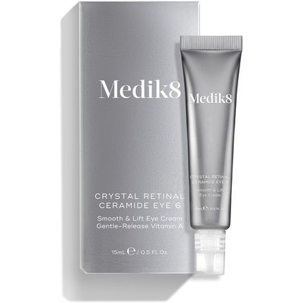 Medik8 Crystal Retinal Ceramide 6 Eye Cream Anti Aging Anti Wrinkle Night Eye Cream 15Ml