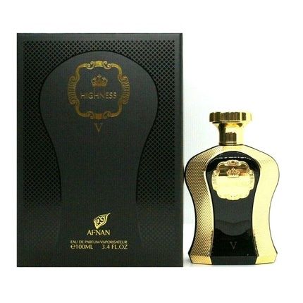 Afnan Highness V Black Eau De Parfum 100Ml Unisex Spray - Image 3